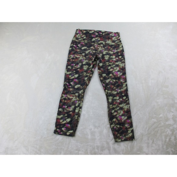 Lululemon Align Pants Womens 10 Green Capri Leggings Gym Yoga Workout Ladies* - Picture 2 of 9